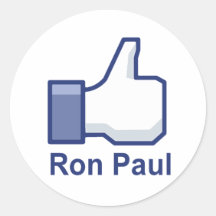 I LIKE RON PAUL STICKERS