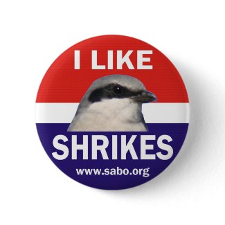 I Like Shrikes Button button