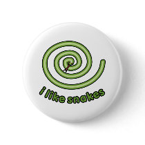I Like Snakes buttons by evisionarts I Like Snakes buttons