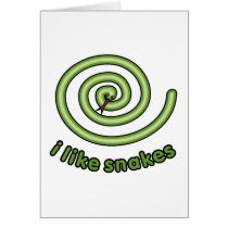 I Like Snakes cards by evisionarts I Like Snakes cards