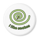 I Like Snakes magnets by evisionarts I Like Snakes magnets