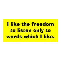 I like the freedom of my humor... posters