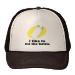 I like to hit the bottle trucker hats
