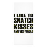 I Like To Snatch Kisses and Vice Versa rack cards