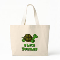 I Like Turtles Bag