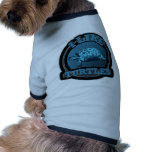 I Like Turtles Blue Circle Dog T Shirt