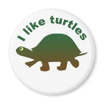 I like turtles magnets