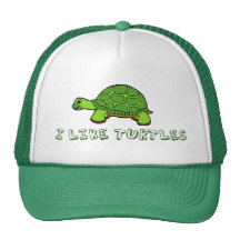 I Like Turtles Mesh Hats
