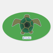 I Like Turtles Sticker