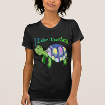 I Like Turtles Tees