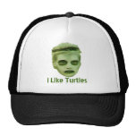 I Like Turtles Zombie Kid - Hat