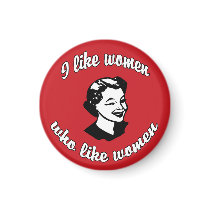 I Like Women magnet by destructobot I Like Women magnet