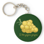 "I Like Yeyow Grapes" Key Chains