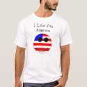 I Like You America t-shirts