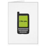 I Like You Greeting Card