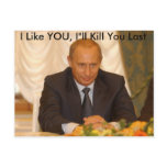 I Like YOU, I"ll Kill You Last Post Cards