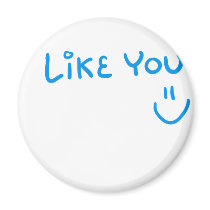 I Like You Refrigerator Magnets