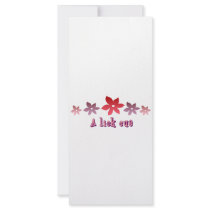 I Like You Rack Card Design