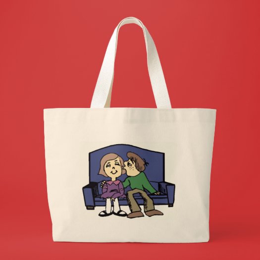 I Like You Valentine bag