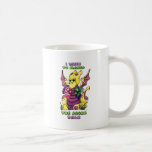 I Likes to Maked the Socks Talk cute baby dragon Mug