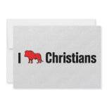 I Lion Christians Invites