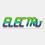 I LISTEN TO ELECTRO bumper stickers