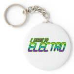 I LISTEN TO ELECTRO KEY CHAINS
