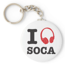 I listen to Soca Keychain