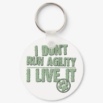 I Live Agility keychains by MenagerieMayhem I Live Agility keychains