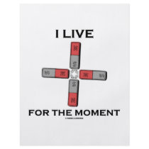 I Live For The Moment (Magnetic Quadrupole Moment) Personalized Flyer
