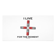 I Live For The Moment (Magnetic Quadrupole Moment) Photo Cards