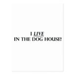 I Live in the Dog House Postcards