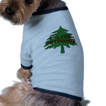 I Live Outdoors pet clothing by fullofNuts I Live Outdoors pet clothing