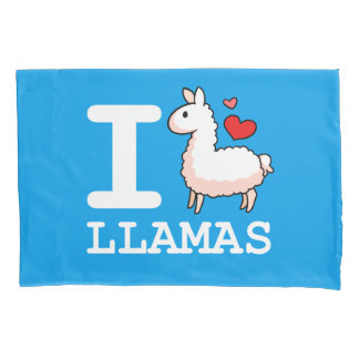 llama pillow case