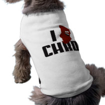 I logo Chad pet clothing by corndogger I logo Chad pet clothing