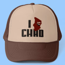 I logo Chad hats