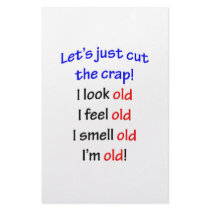 I look old, I feel old ... stationery by sydneybean I look old, I feel old ... stationery