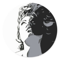 I Look Up stickers