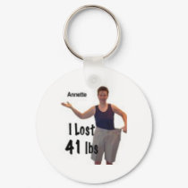 I lost 41 lbs, so can you keychains