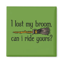"I lost my broom..." magnets