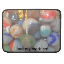 I lost my marbles! macbook sleeves
