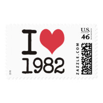I Love1982 Products & Designs! Stamps