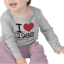 I Love1982 Products & Designs! Tees