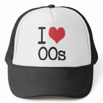 I Love 00s Products & Designs! hats