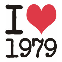 I Love 1979 Products & Designs!