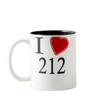 I Love 212 Manhattan Mug