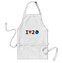 I LOVE 2 BEAD Apron