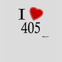 I Love 405 Norman t-shirts by Rep_Yo_City I Love 405 Norman t-shirts