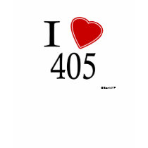 I Love 405 Norman t-shirts by Rep_Yo_City I Love 405 Norman t-shirts
