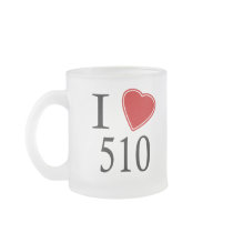 I Love 510 Berkeley Coffee Mugs